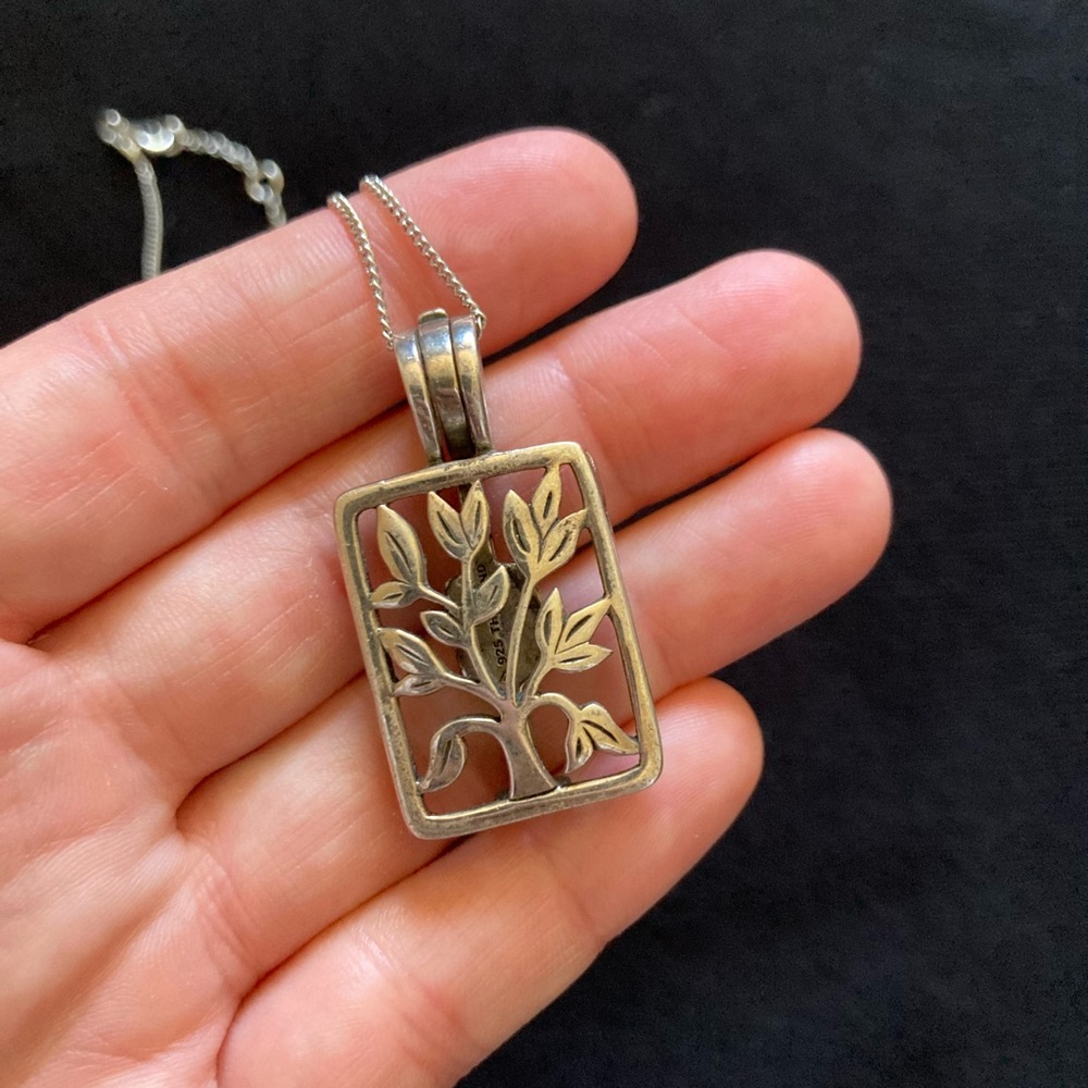 Silver Tree of Life Pendant Necklace - Silver 925 - Picture 5 of 10